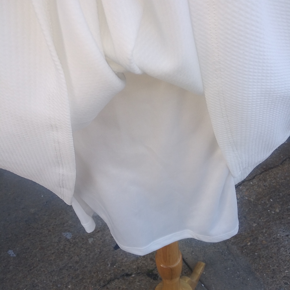 Francescas | Pleated Bow Dress w/ Bling & Pearls - Picture 4 of 8